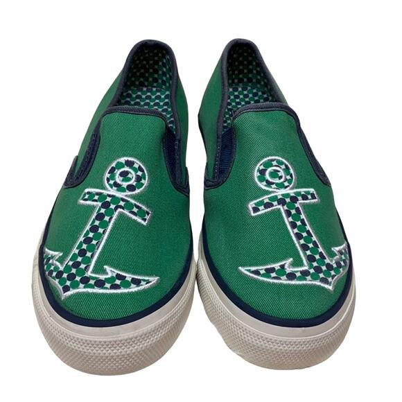 Sperry RARE Anchor Top-Sider Slip On Shoes - Picture 2 of 9